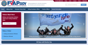 Screenshot of FVAP.Gove Website