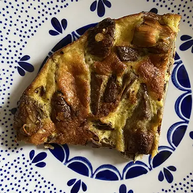 A Taste of Tuscany - Artichoke Omelette