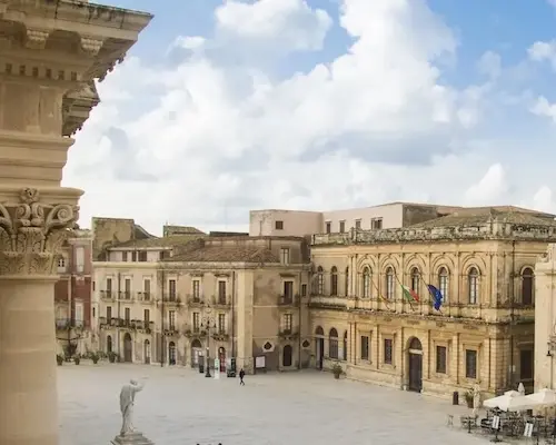 view in Ortigia