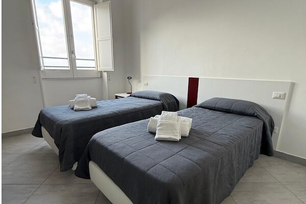On-campus dorm shared bedroom
