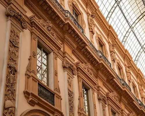 Milan city architecture