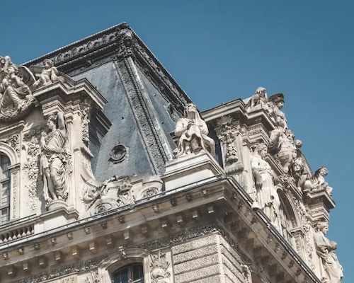 View of Parisian building